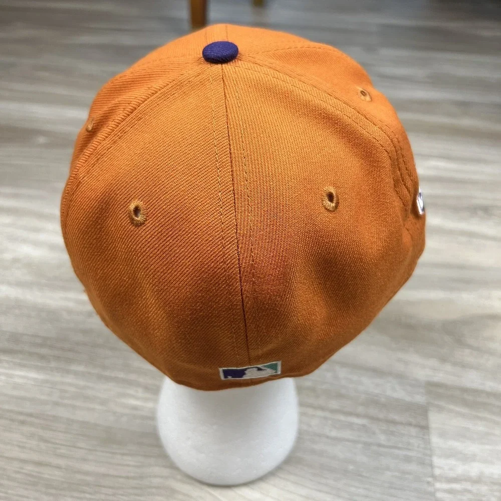 Arizona Diamondbacks 20th Anniversary Patch Orange 59Fifty NewEra Fitted 7 1/4